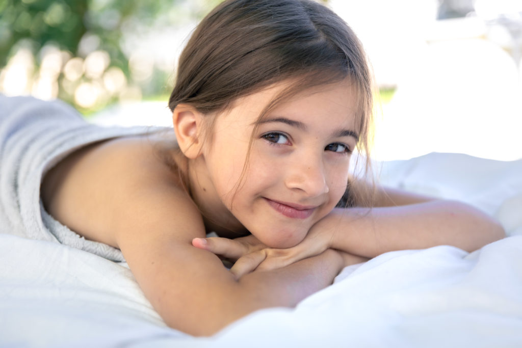 Massage duo entre enfant Lyon