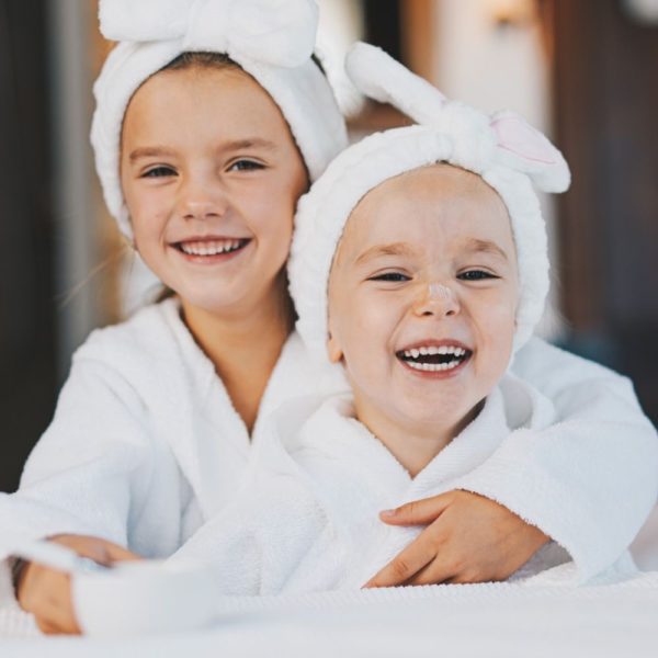 Massage duo entre enfant Lyon
